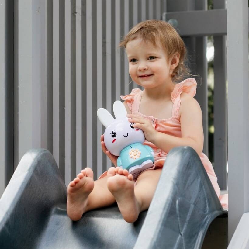 Króliczek Honey Bunny - jasny niebieski / Alilo