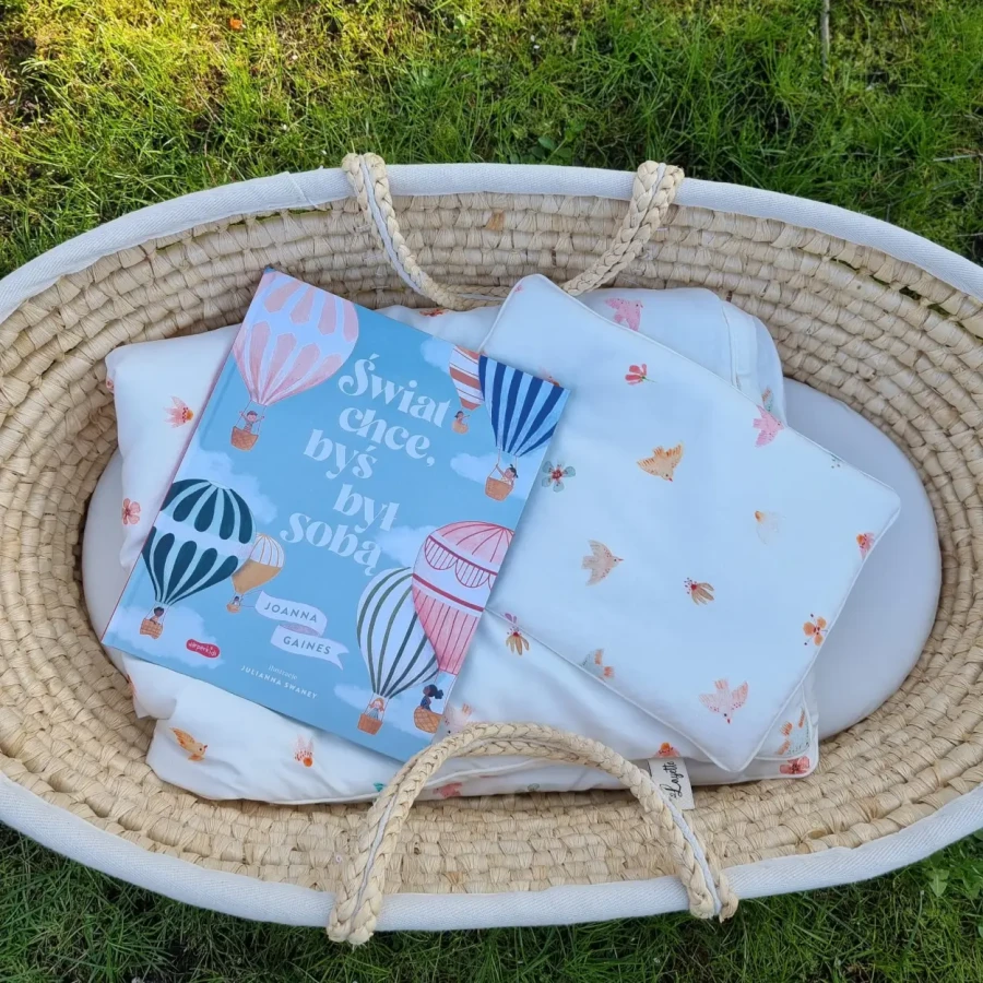 Komplet pościeli z wypełnieniem BIRDS / Layette