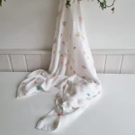 Otulacz kocyk bambusowy BIRDS / Layette