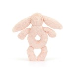 Króliczek grzechotka 18 cm - pudrowy róż / Jellycat