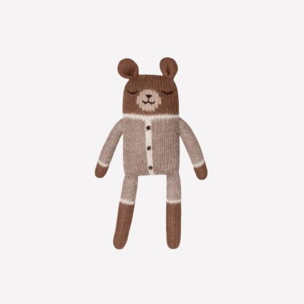 Dziergany miś z wełny alpaki - oat romper / Main Sauvage