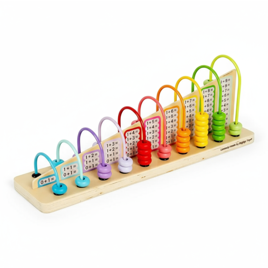 Tęczowe liczydło z działaniami FSC / Bigjigs Toys