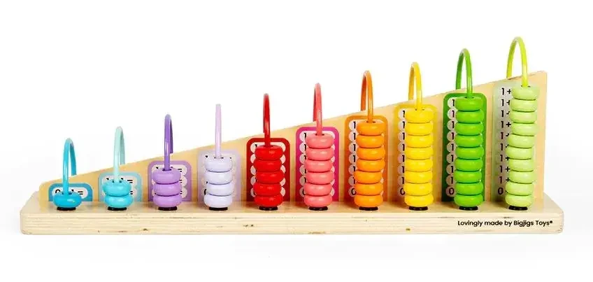 Tęczowe liczydło z działaniami FSC / Bigjigs Toys