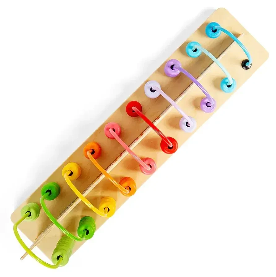 Tęczowe liczydło z działaniami FSC / Bigjigs Toys