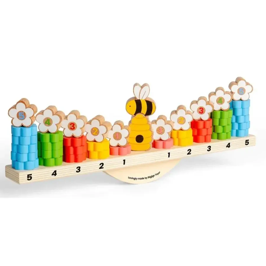Gra zręcznościowa Balansująca Pszczółka / Bigjigs Toys