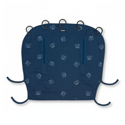 Uniwersalna osłonka do wózka i fotelika Blue Cherry / Dooky