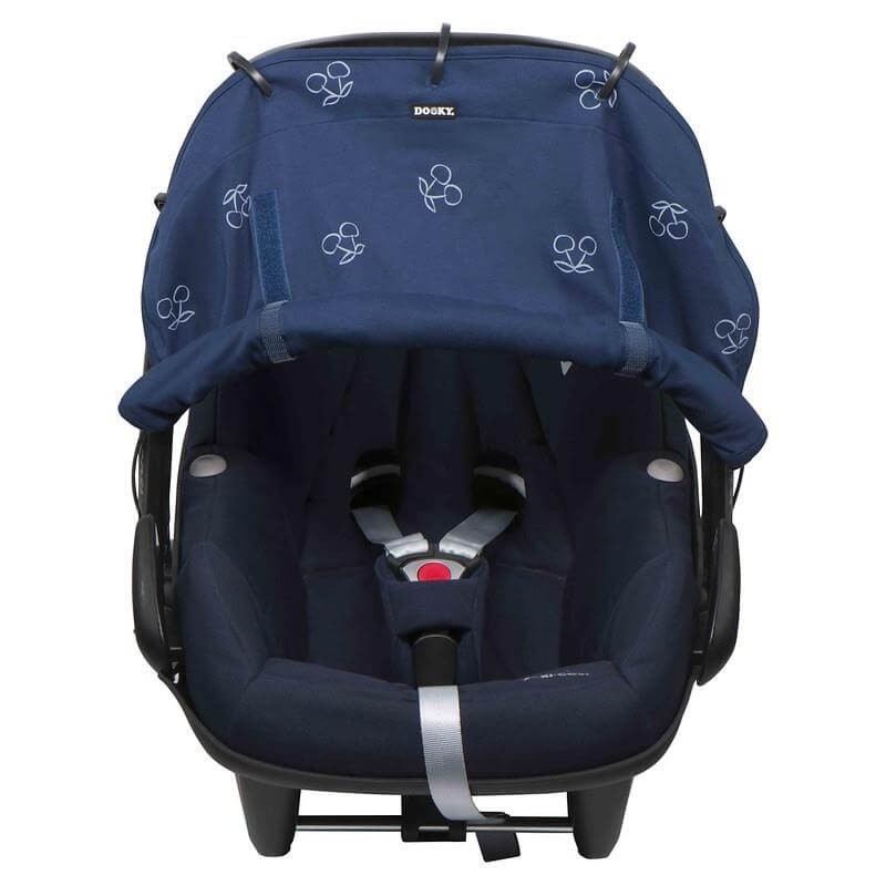 Uniwersalna osłonka do wózka i fotelika Blue Cherry / Dooky