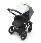 Uniwersalna osłonka do wózka i fotelika Grey / Dooky