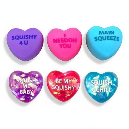 Gniotek NeeDoh Squeeze Hearts  / Schylling