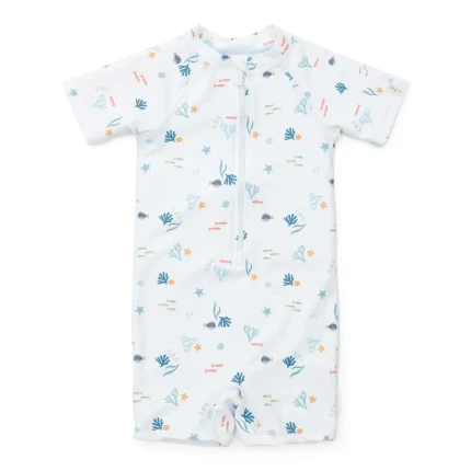 Swimsuit z rękawami Ocean Treasures / Little Dutch