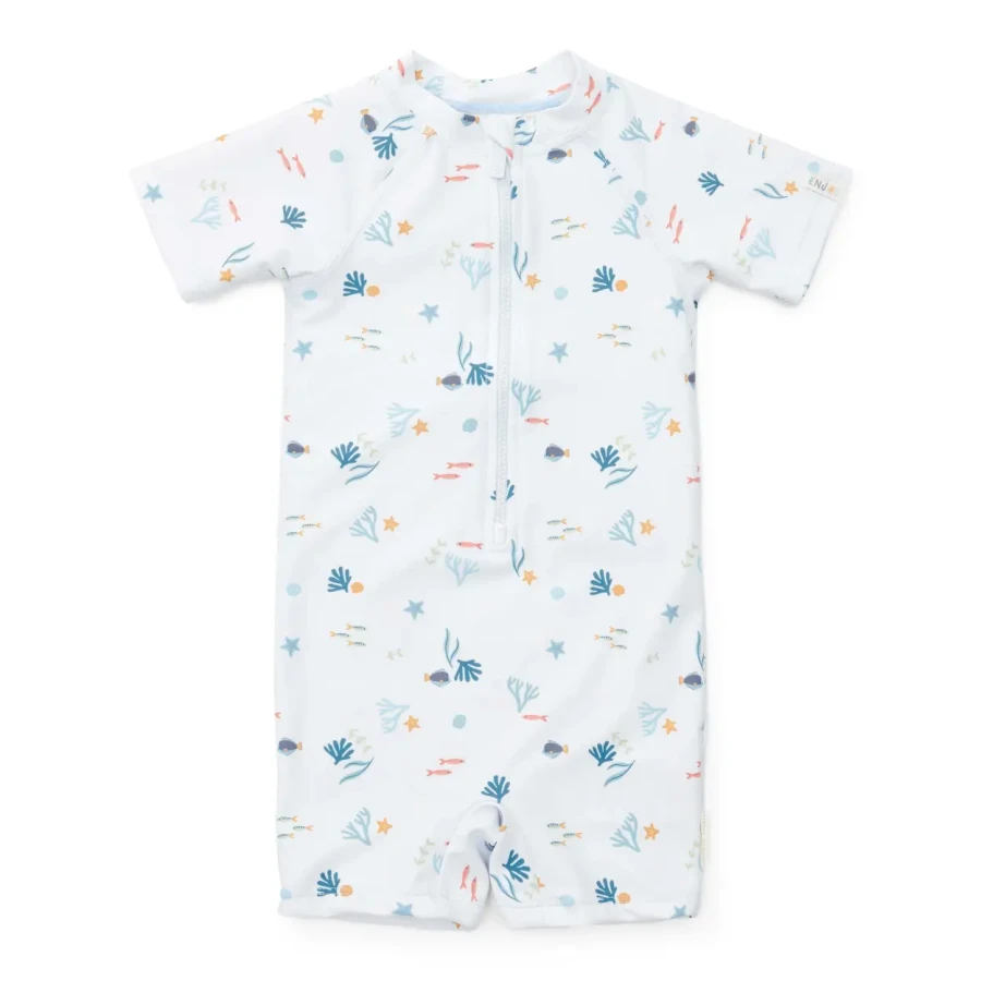 Swimsuit z rękawami Ocean Treasures / Little Dutch