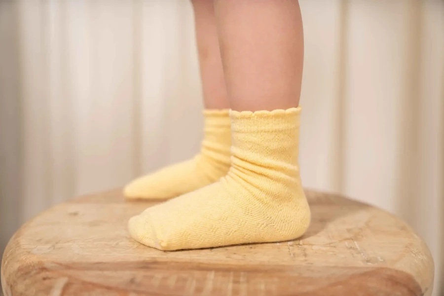 Skarpetki 3-pak: Flower Pink, White Meadows, Honey Yellow / Little Dutch