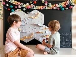 Kulodrom, zestaw podwójny Marble Run / Oribel