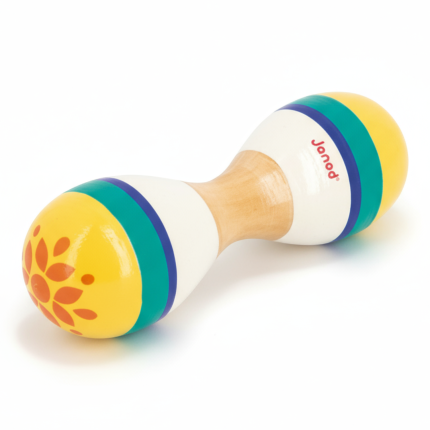 Marakas z podwójną główką Gioia 12m+ / Janod