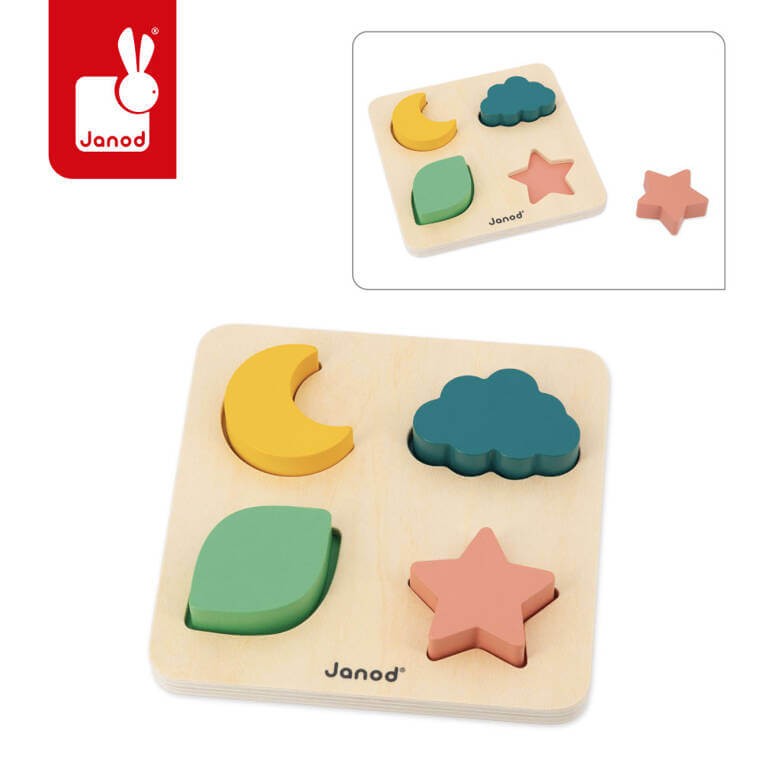 Zestaw zabawek edukacyjnych Box 18m+ / Janod