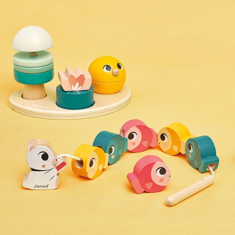 Zestaw zabawek edukacyjnych Box 18m+ / Janod