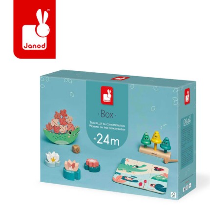Zestaw zabawek edukacyjnych Box 24m+ / Janod