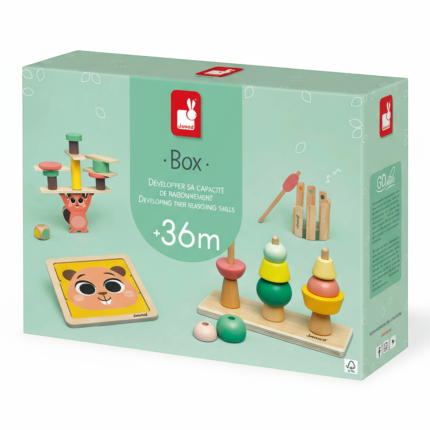 Zestaw zabawek edukacyjnych Box 36m+ / Janod
