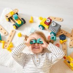 Zestaw konstruktora 50 elementów Brico'kids 3+ / Janod