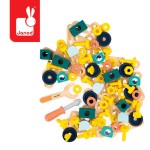 Zestaw konstruktora 100 elementów Brico'kids 3+ / Janod