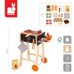 Grill drewniany z akcesoriami 3+ / Janod