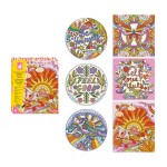 Zestaw kreatywny Kontury i brokatowe wzory Kraina snów 8+ / Janod