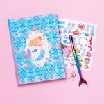 Zestaw kreatywny Sekretny notes Magic Ocean 7+ / Janod