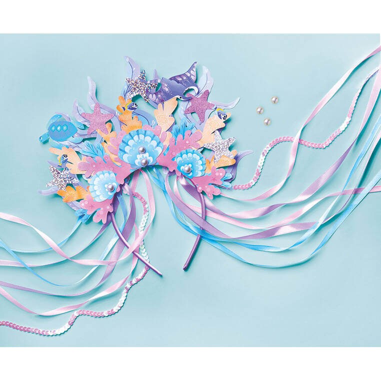 Zestaw kreatywny Tiara do samodzielnego wykonania Magic Ocean 7+ / Janod