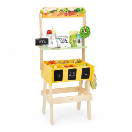 Duży sklep warzywniak Farma 3+ / Janod