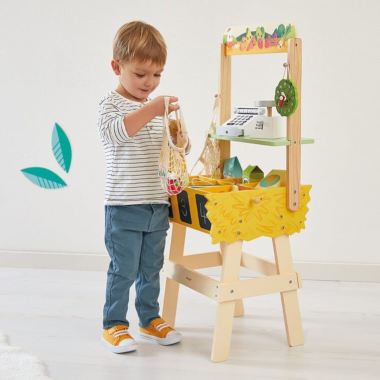 Duży sklep warzywniak Farma 3+ / Janod