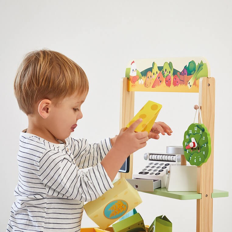 Duży sklep warzywniak Farma 3+ / Janod