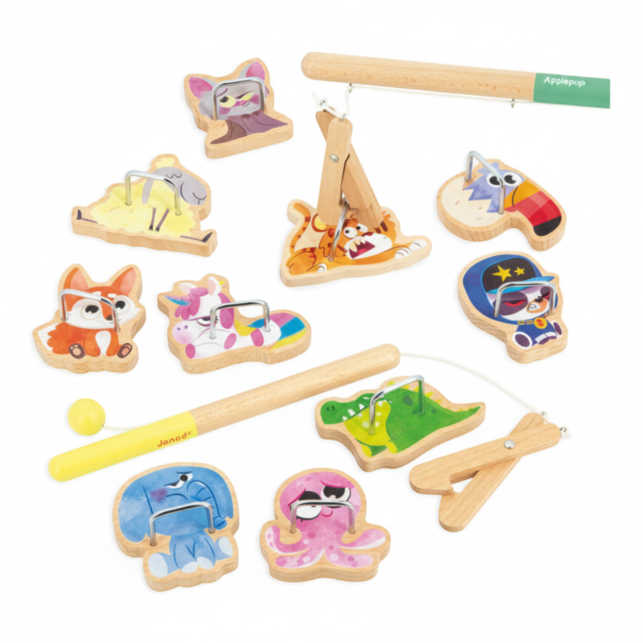 Gra Łowienie rybek Applepop 3+ / Janod