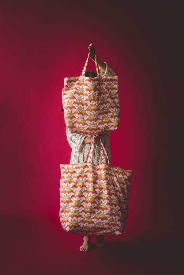 Shopper Bag z kieszonką - SUNNY / La Millou