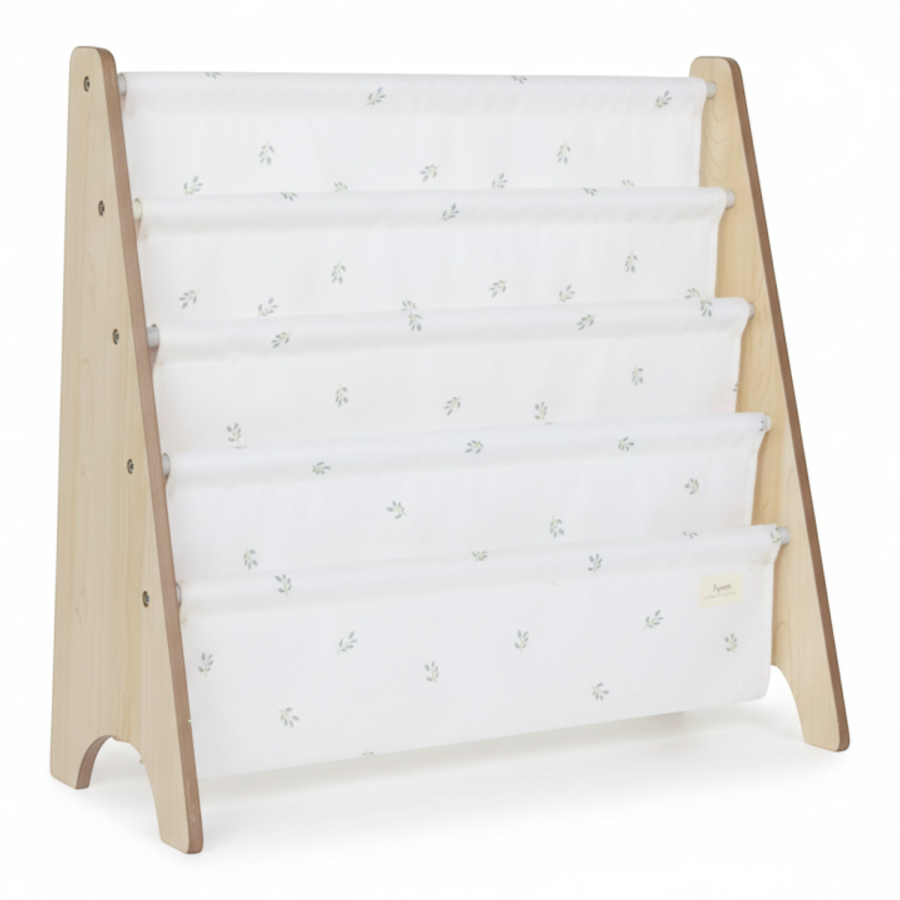 Stojak na Książki Recycled Blueberry Taupe / 3 Sprouts