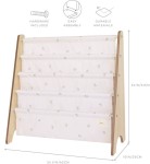 Stojak na Książki Recycled Blueberry Taupe / 3 Sprouts