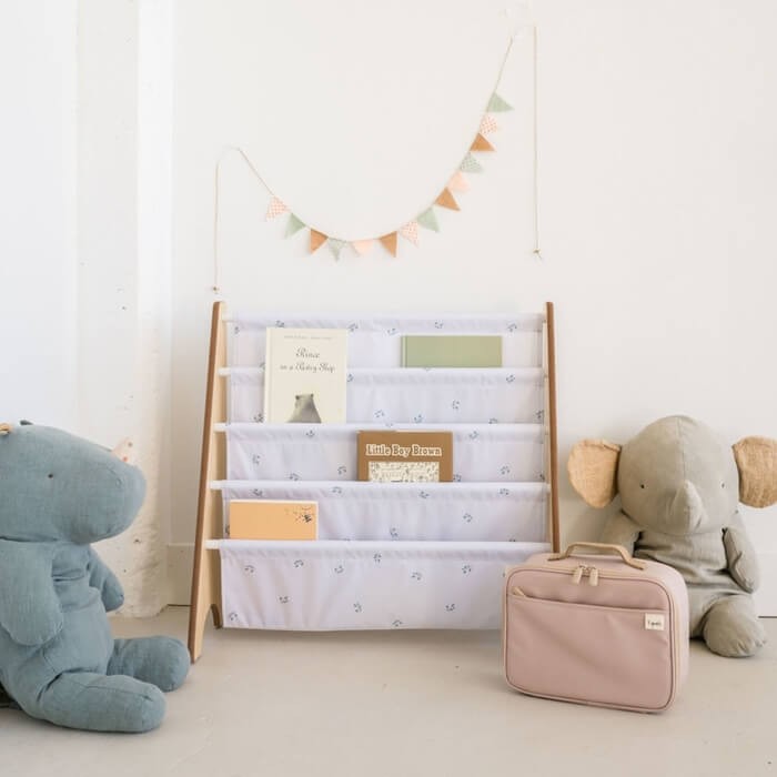 Stojak na Książki Recycled Blueberry Mist / 3 Sprouts