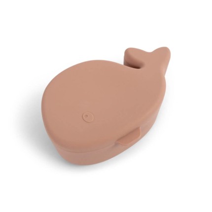 Pudełko na przekąski Wieloryb Misty Rose / Filibabba