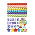 Magnetyczna gra edukacyjna - Kształty / mierEdu