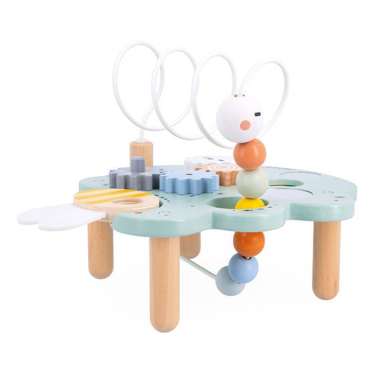 Wielofunkcyjny stolik edukacyjny Liść Sweet Cocoon 18m+ / Janod