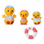 3 kaczuszki do kąpieli Nauka pływania 9 m+ / Lilliputiens