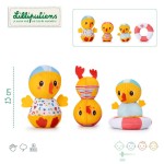 3 kaczuszki do kąpieli Nauka pływania 9 m+ / Lilliputiens