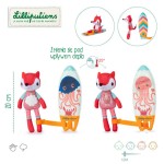 Magiczna przytulanka do kąpieli surfer Lisiczka Alice 12 m+ / Lilliputiens