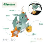 Wielofunkcyjna przytulanka do powieszenia Smok Joe 3 m+ / Lilliputiens