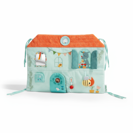 Miękka tablica aktywizująca do zabawy Domek Sarenki Stelli i Smoka Joe 3 m+ / Lilliputiens