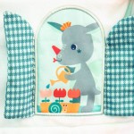 Miękka tablica aktywizująca do zabawy Domek Sarenki Stelli i Smoka Joe 3 m+ / Lilliputiens