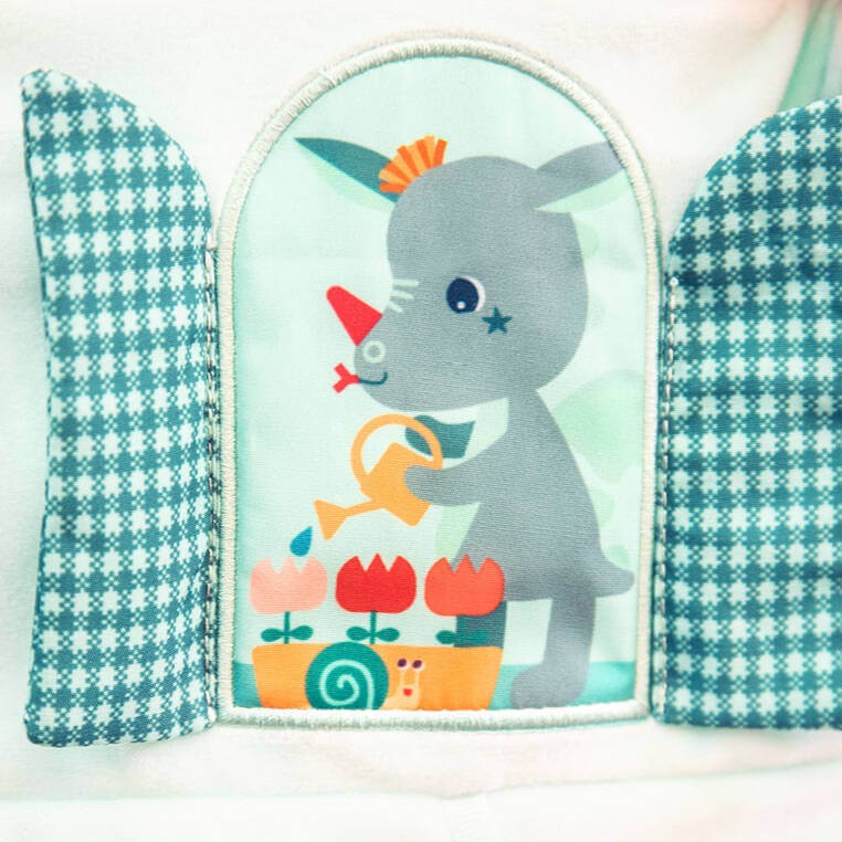 Miękka tablica aktywizująca do zabawy Domek Sarenki Stelli i Smoka Joe 3 m+ / Lilliputiens