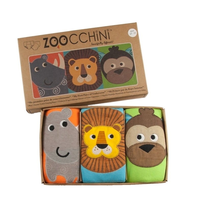Majtki Treningowe Boy Safari 2/3 lata / Zoocchini