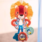 Grzechotka wielofunkcyjna Lew Jack 3 m+ / Lilliputiens