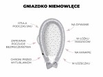 Gniazdko niemowlęce kokon Feel Safari / Sleepee