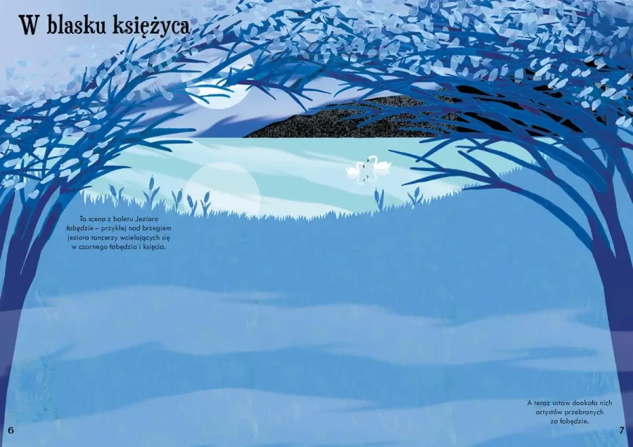 Lubię naklejać. Balet / Wydawnictwo Wilga